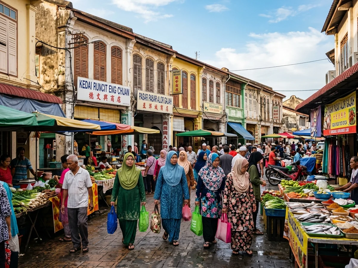 Jalan-jalan warisan pekan lama Alor Gajah