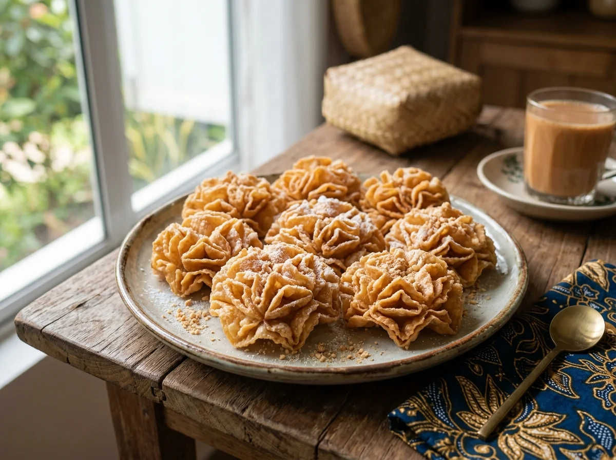 Kuih tradisi Bunga Kuda Perlis