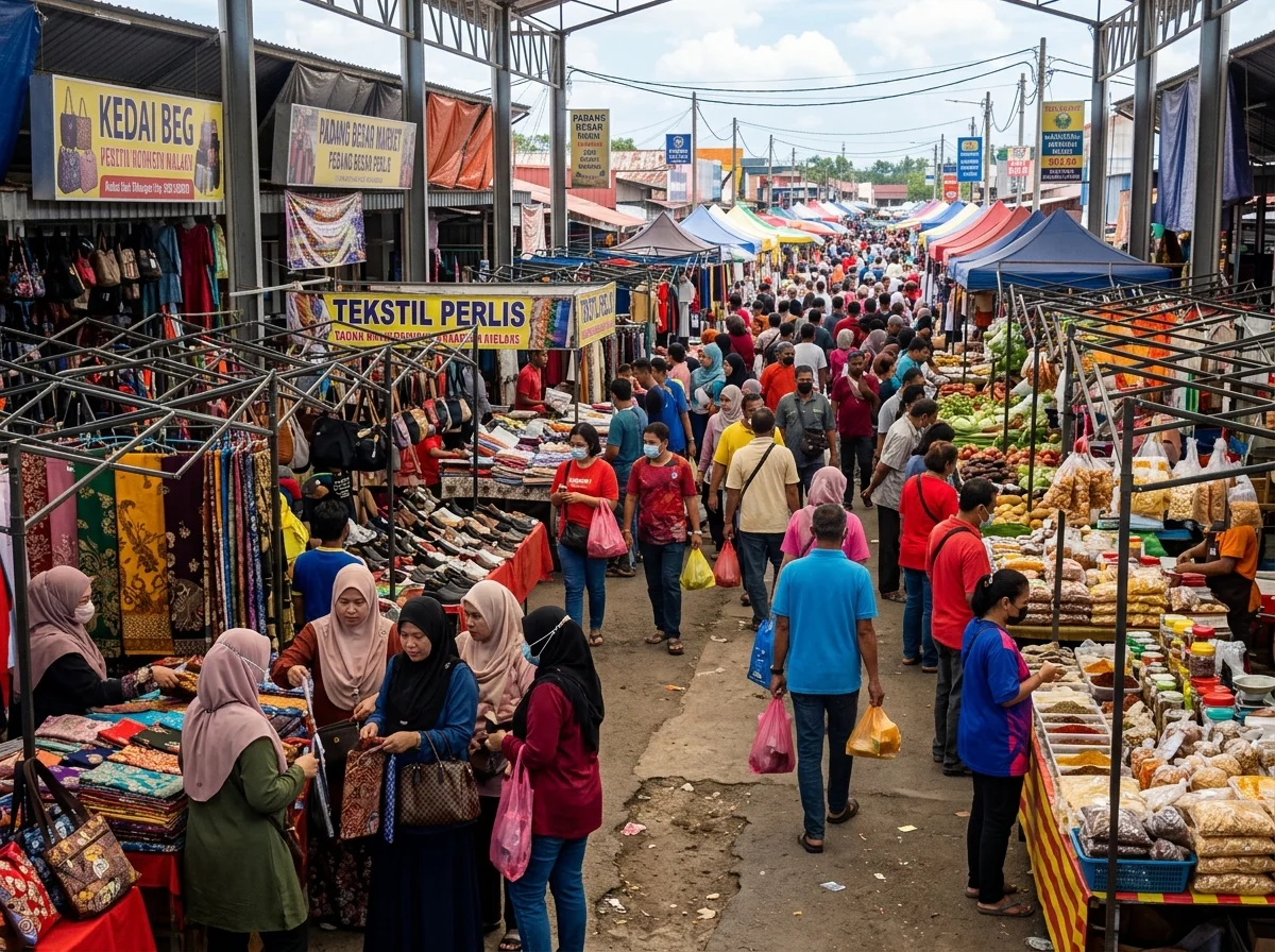 Pasar beli-belah sempadan Padang Besar