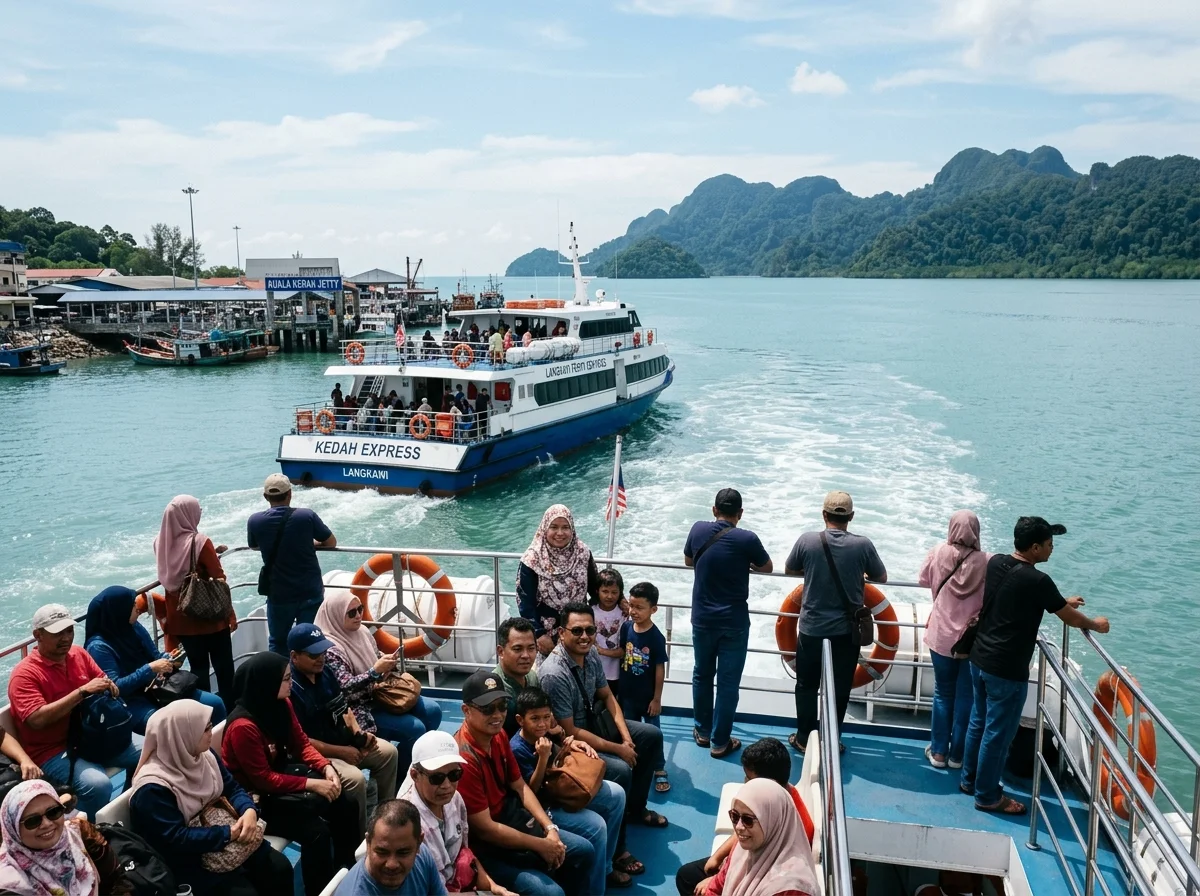 Feri ke Langkawi dari Kuala Kedah