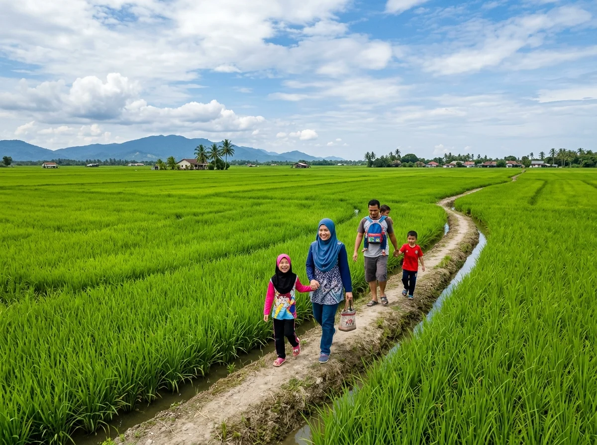 Kawasan Sawah Padi Kedah