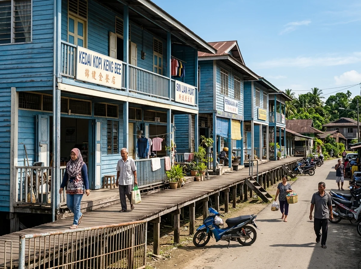 Berjalan kaki di pekan Beaufort