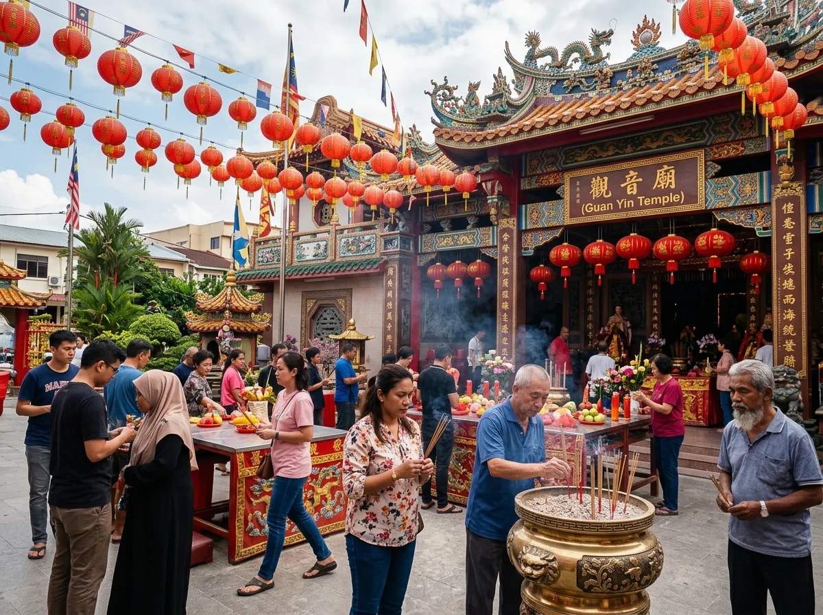 Tokong Guan Yin di pekan Beaufort