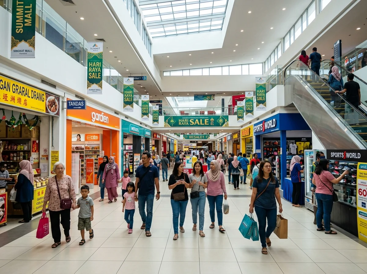Pilihan beli-belah tambahan di Summit Mall Batu Pahat