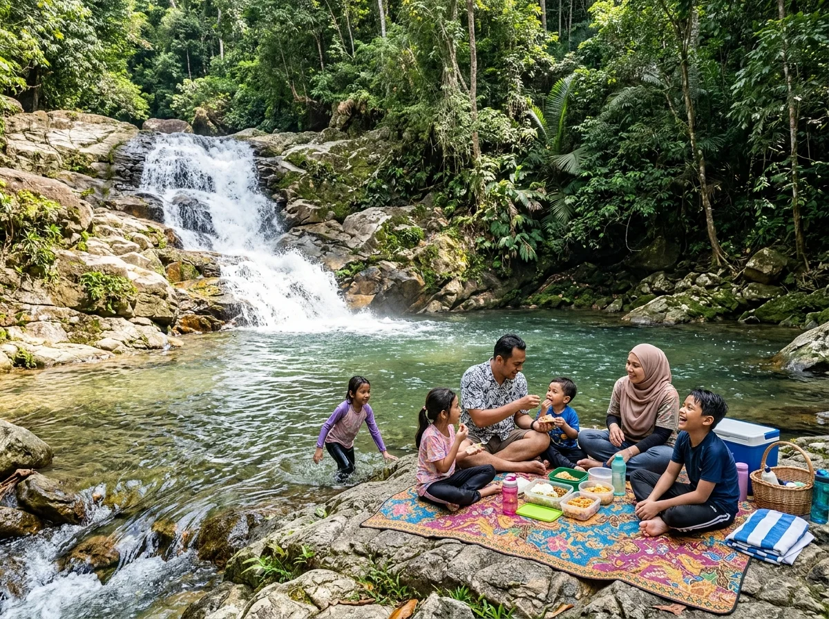 Air terjun Chamang berdekatan pekan Bentong