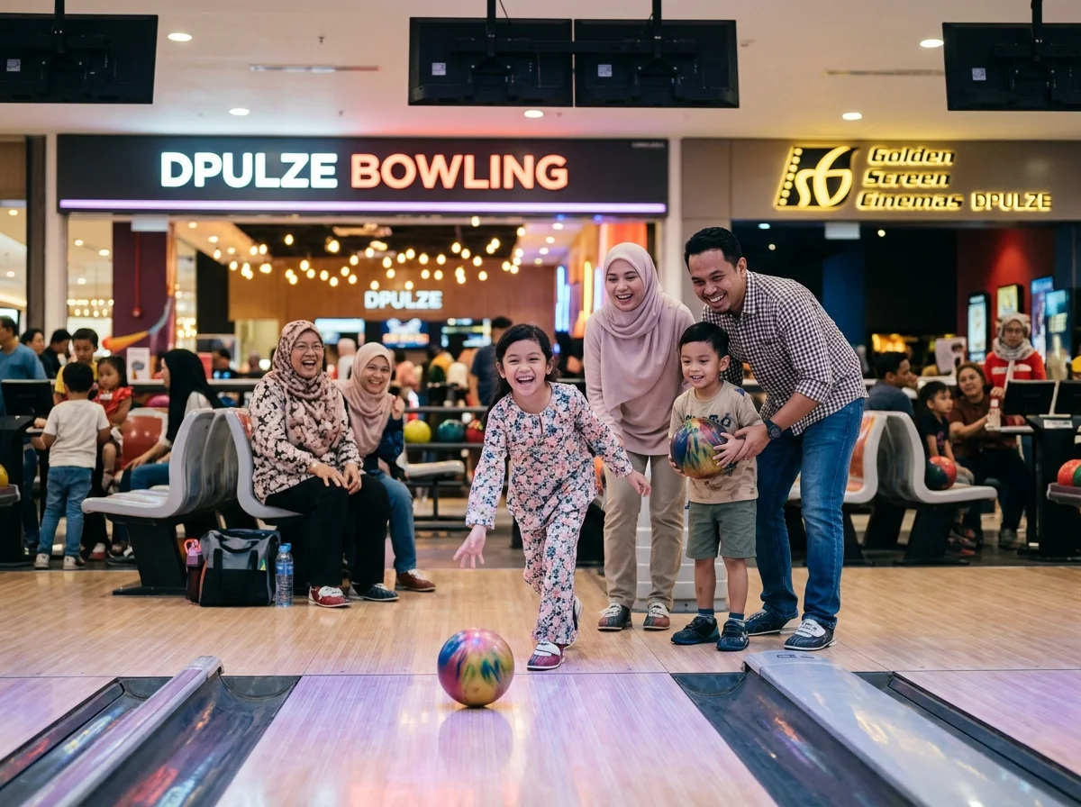 Pawagam dan boling keluarga di DPulze Cyberjaya