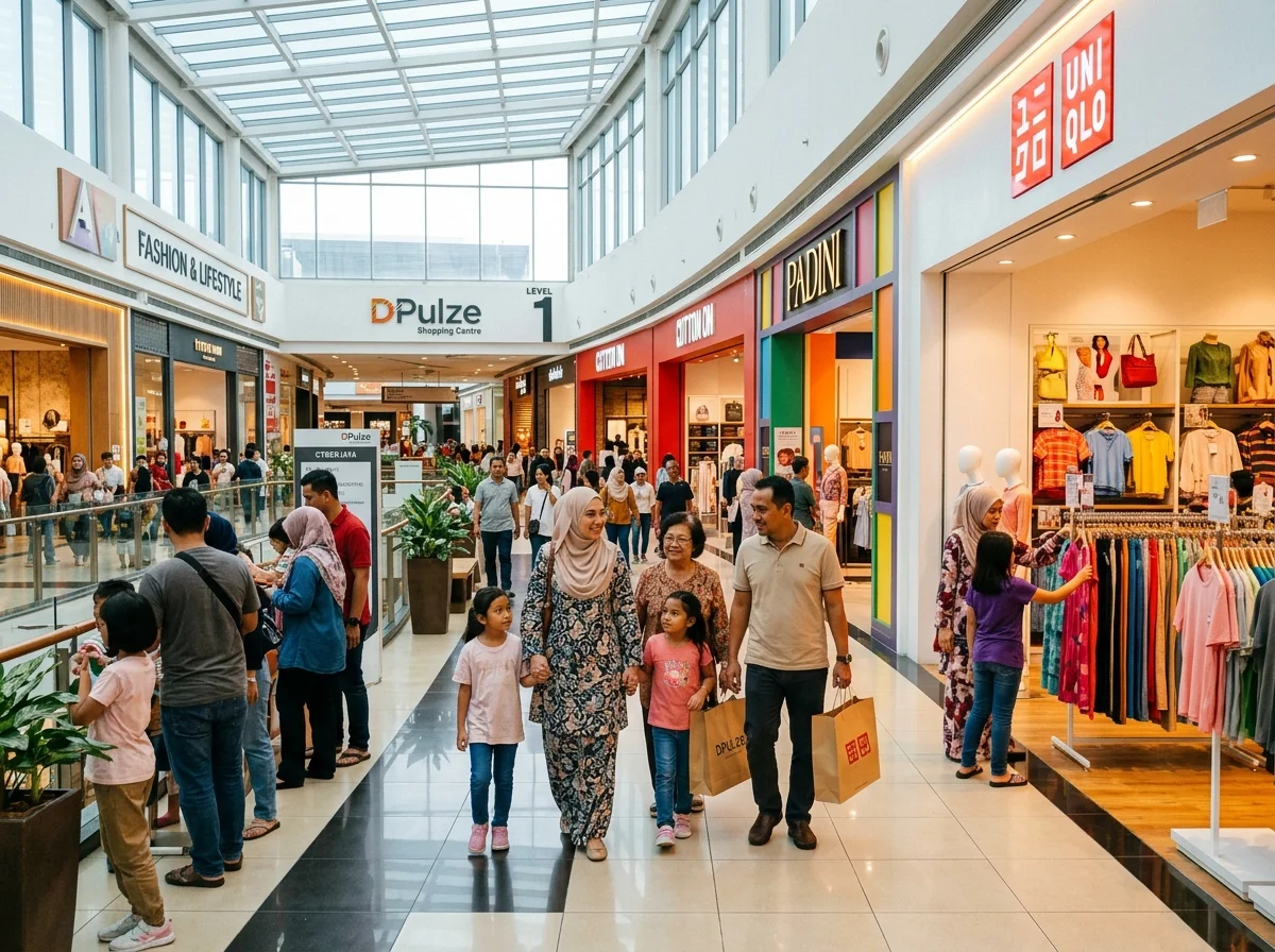 Membeli-belah di DPulze Shopping Centre Cyberjaya