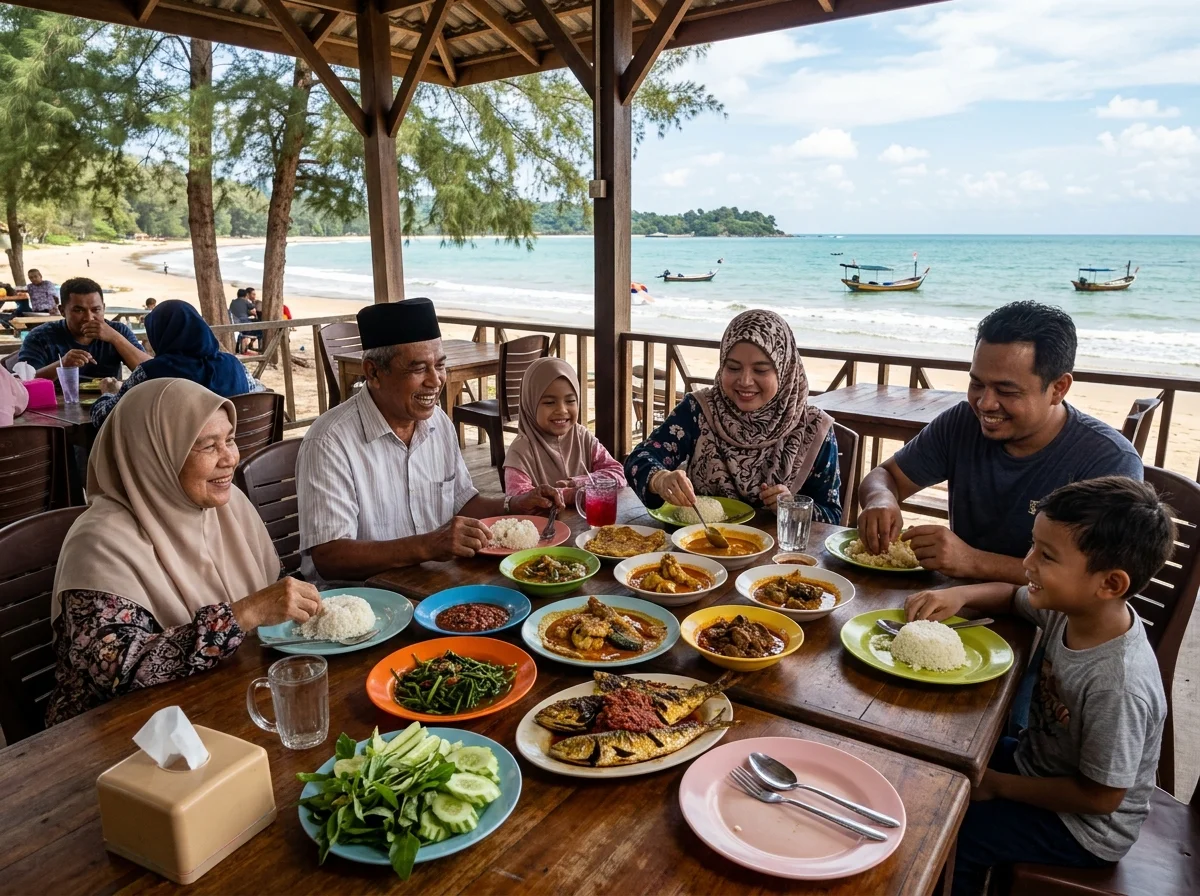 Pilihan makanan halal di sekitar Cherating dan Kuantan
