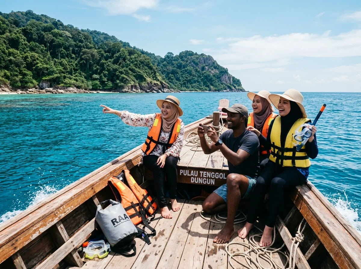 Hari 2 ke Pulau Tenggol atau Rantau Abang