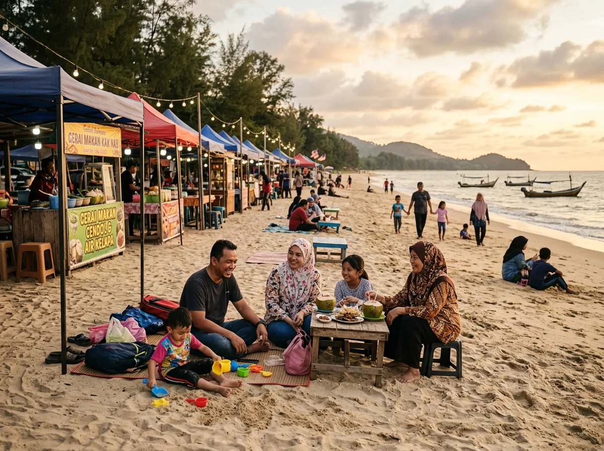Pantai Sura bandar Dungun percuma