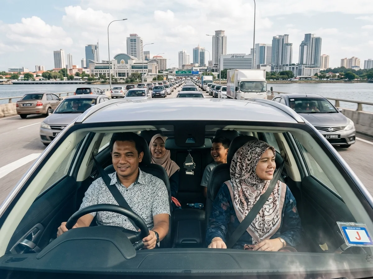 Perjalanan dari Singapura ke Desaru