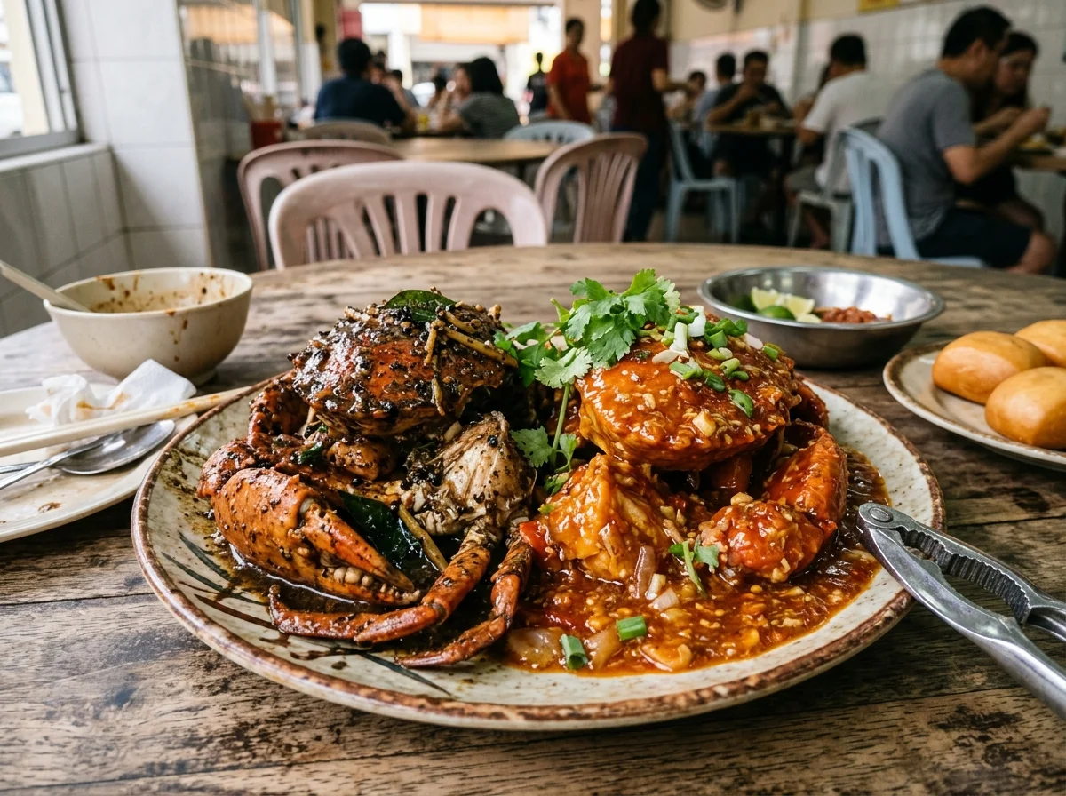 Ketam masak pelbagai gaya