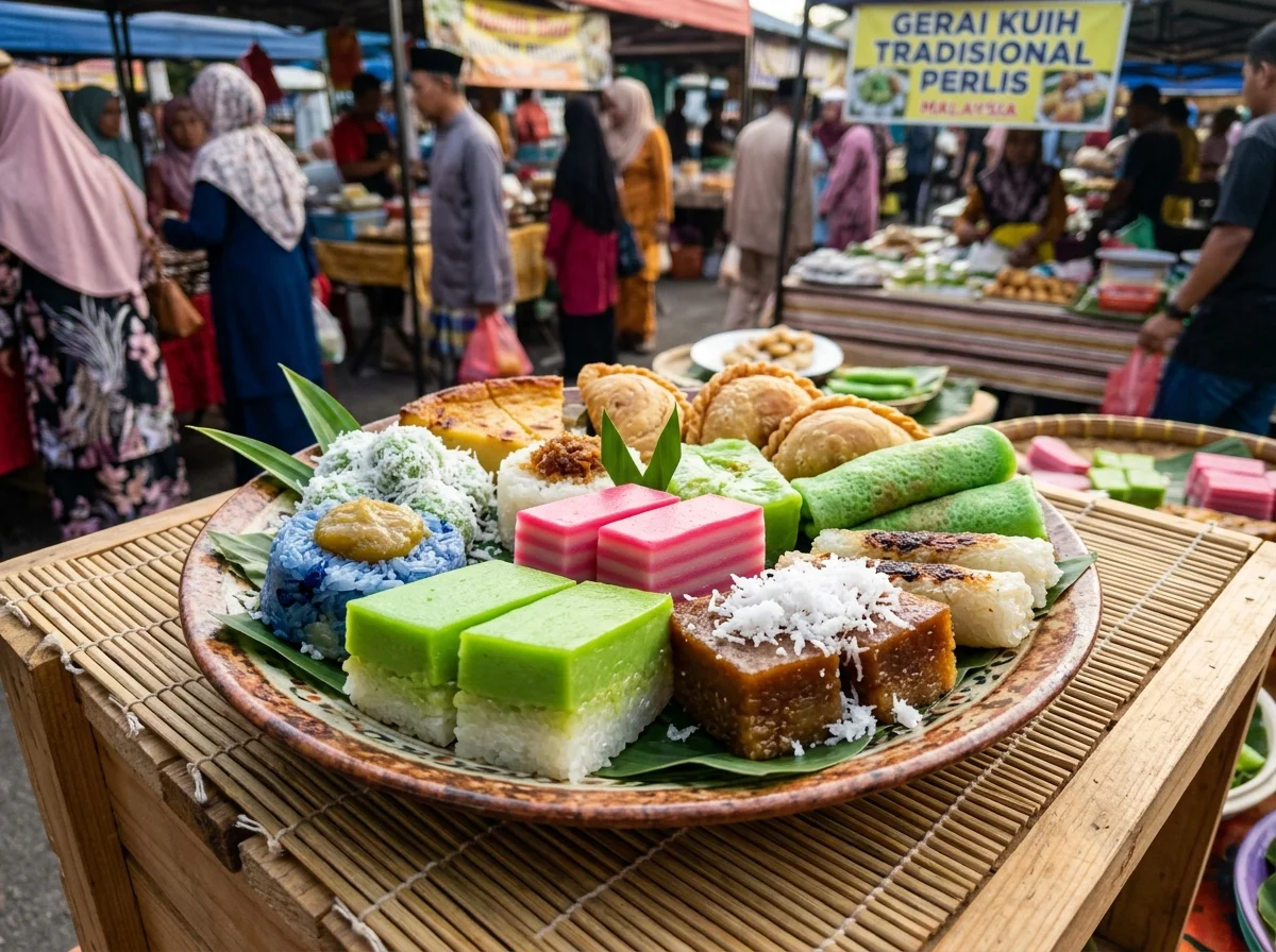 Kuih dan pulut tradisional Perlis