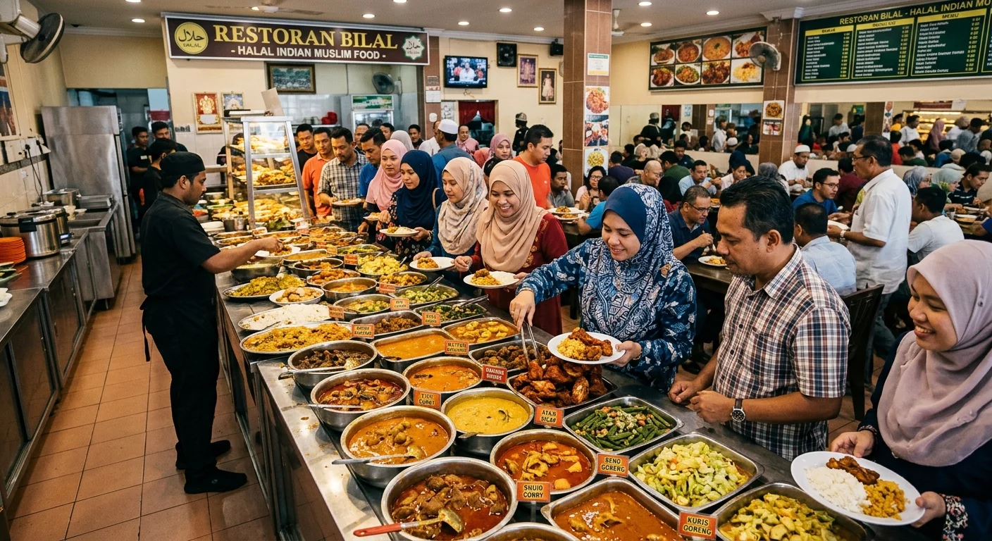 Restoran Bilal KK — nasi kandar halal Kota Kinabalu