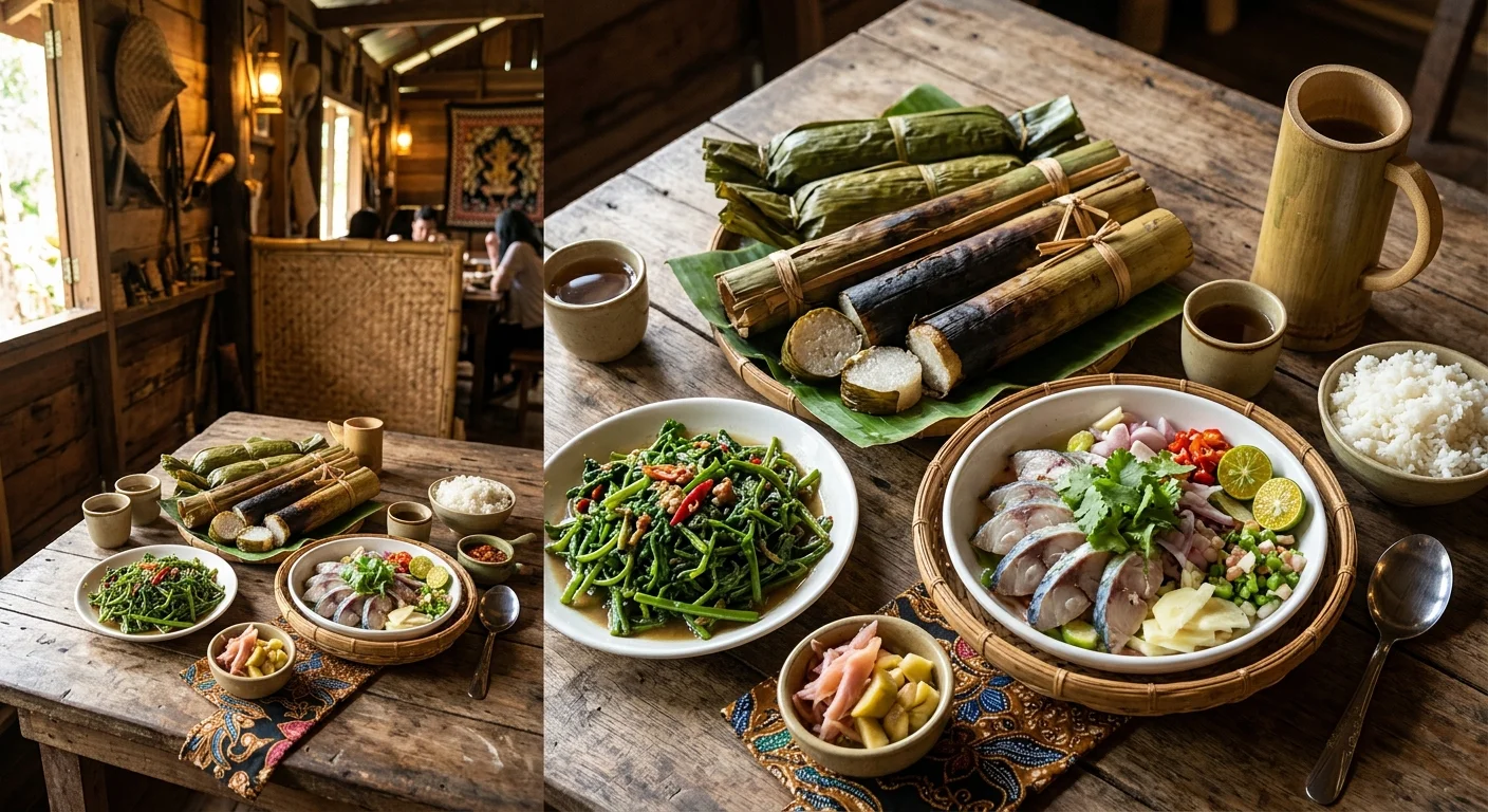 Seri Borneo Restaurant KK — masakan tradisional Sabah