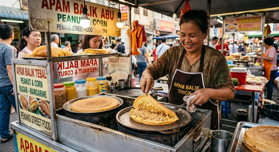 Apam balik Penang