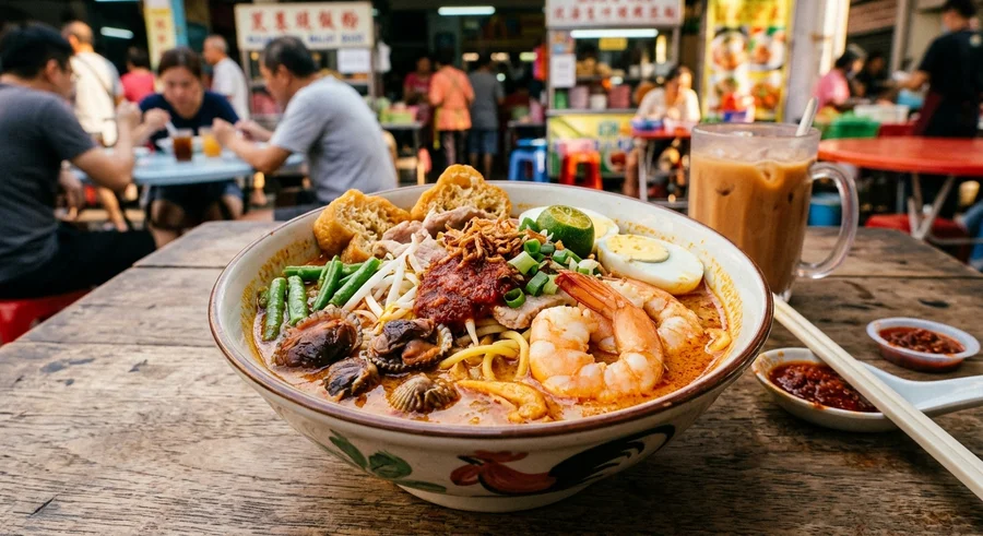 Curry mee Penang