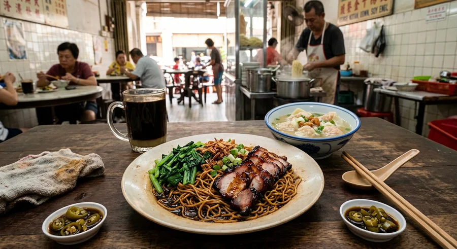 Wan tan mee Penang