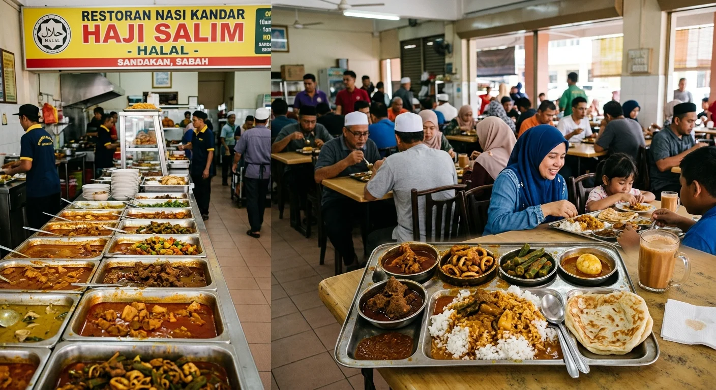 Restoran Zam Zam Sandakan — nasi kandar halal Muslim