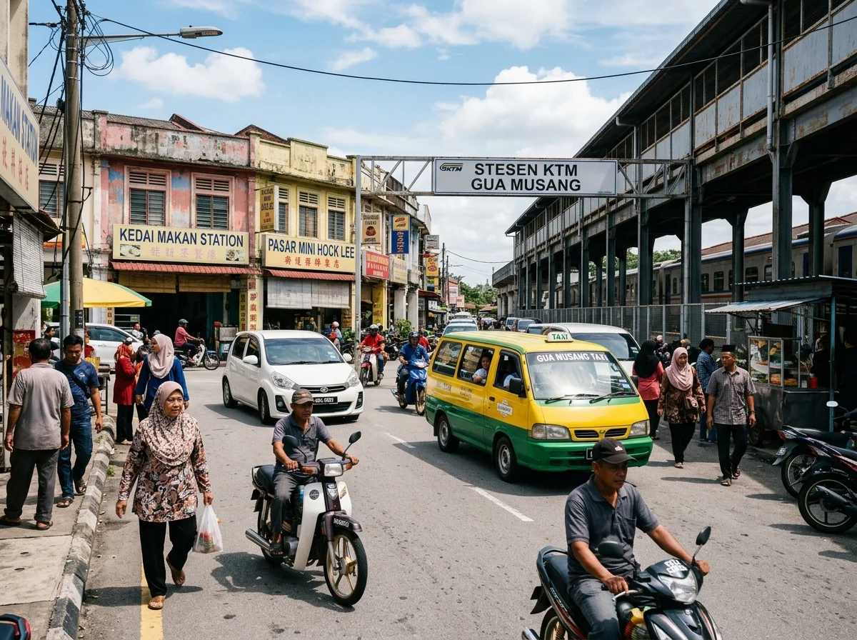 Pengangkutan tempatan di bandar Gua Musang