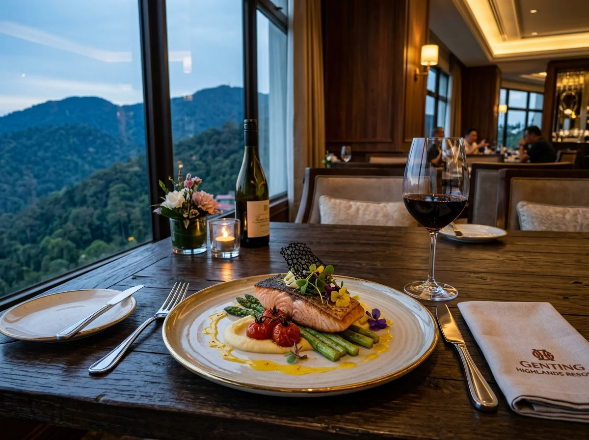 Restoran fine-dining hotel di Genting Highlands