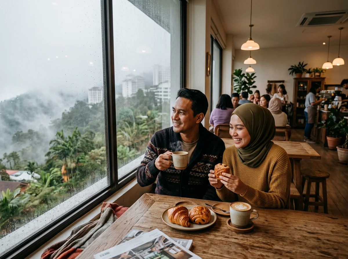 Kedai kopi dan kafe selesa di Genting Highlands