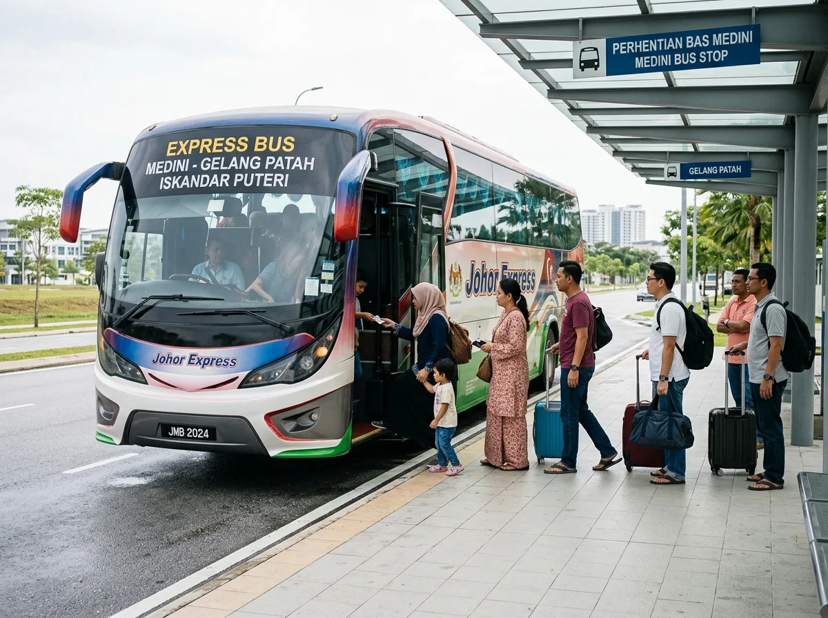 Bas ke Medini dan Gelang Patah Iskandar Puteri