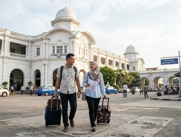 Hari 1 Ipoh — Makanan Laksa dan Waterfront Sore