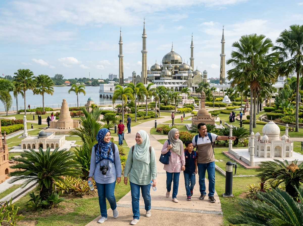 Hari 2 itinerari Kuala Terengganu — Taman Tamadun Islam dan Masjid Kristal