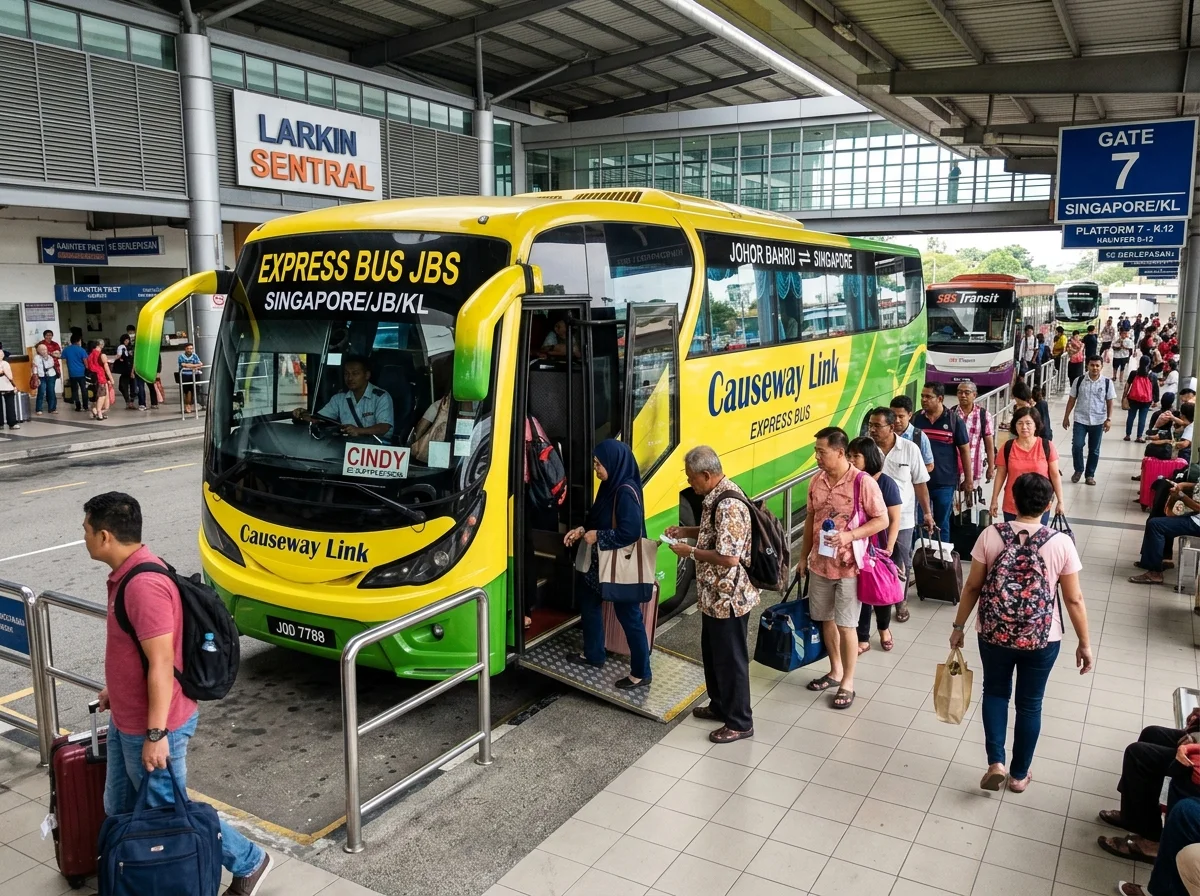 Bas ke Johor Bahru