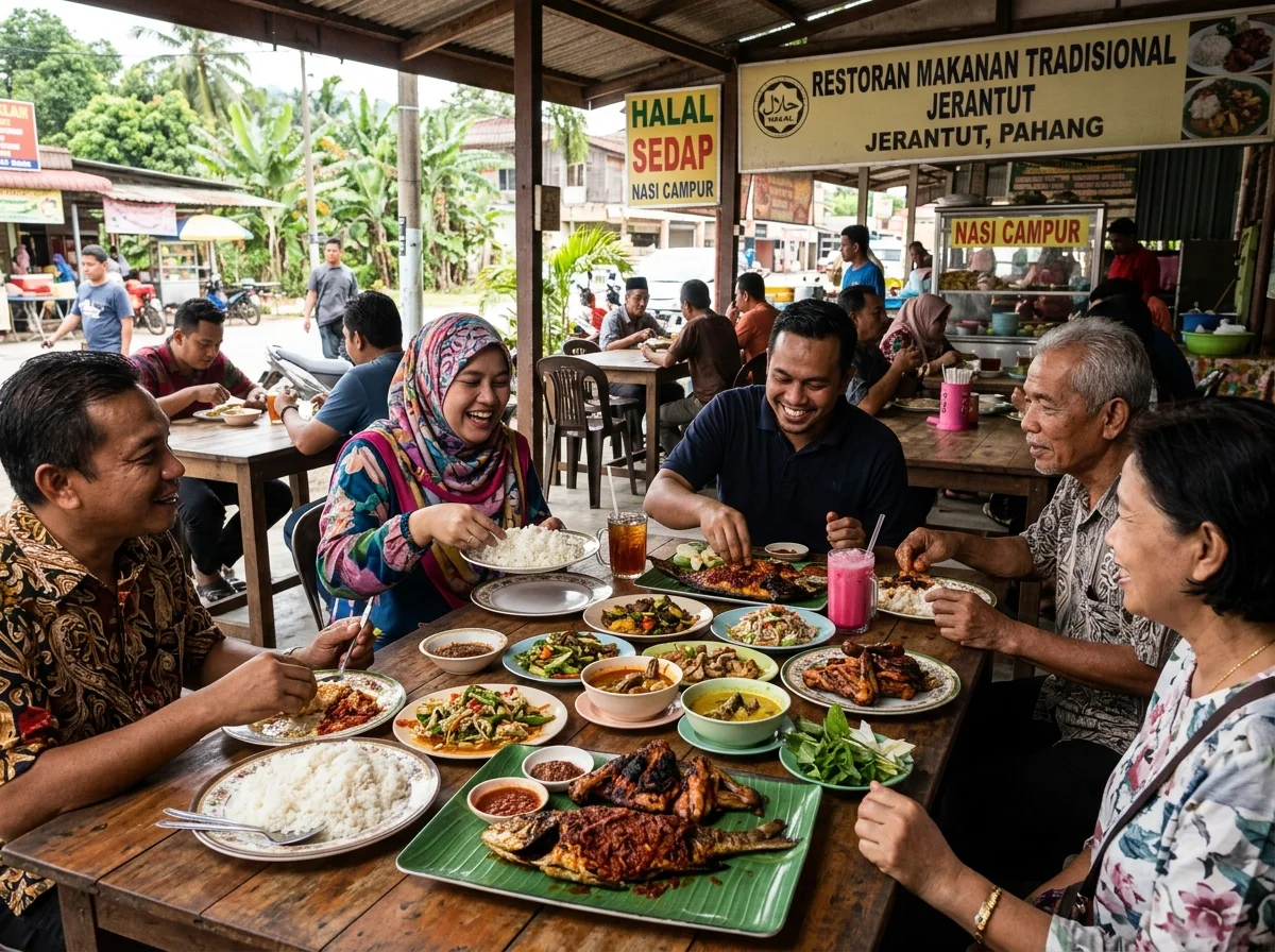 Pilihan makan halal di Jerantut