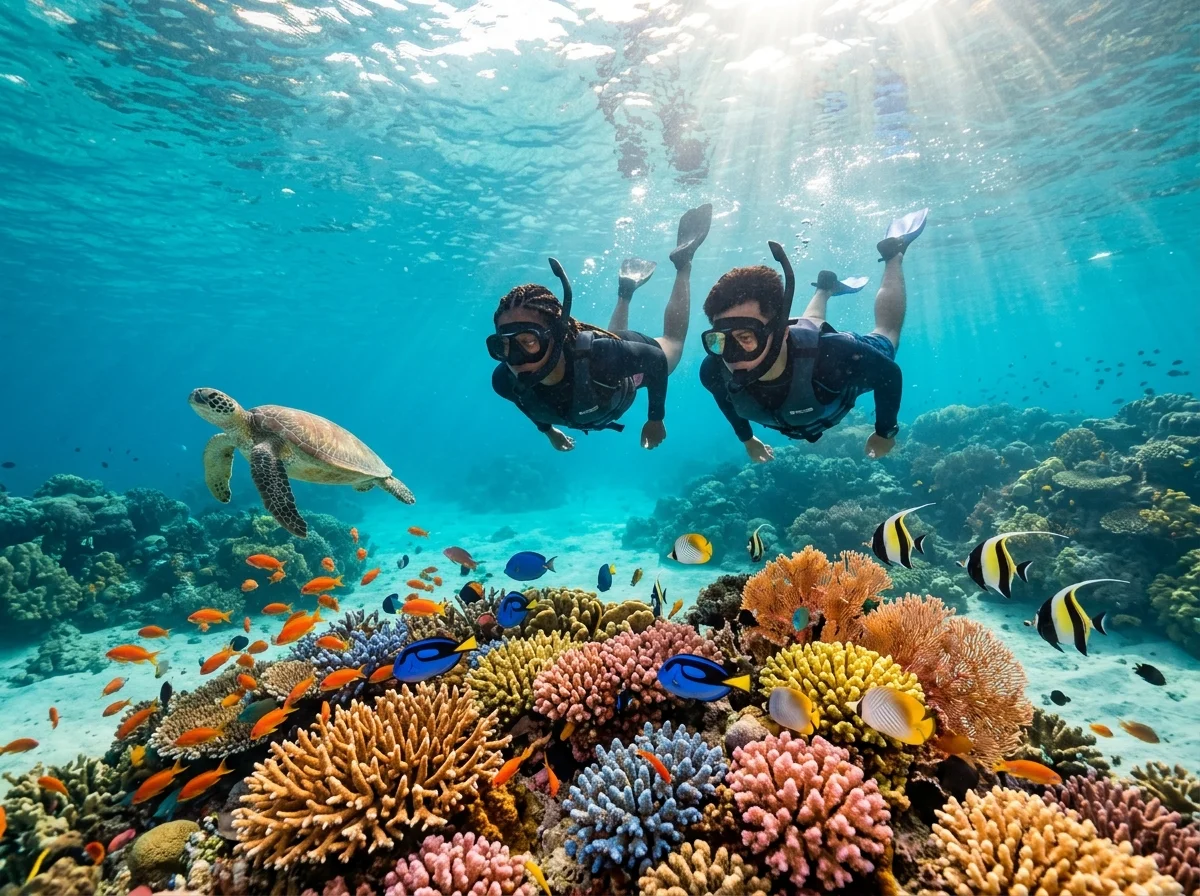 Hari 2 snorkeling dan island hopping di Perhentian
