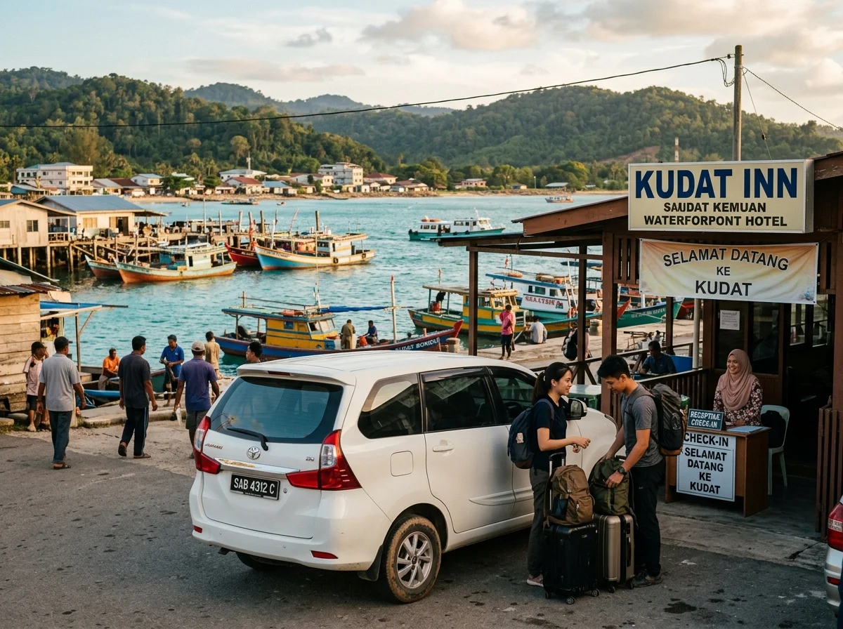 Hari 1 tiba di Kudat selepas pandu dari KK