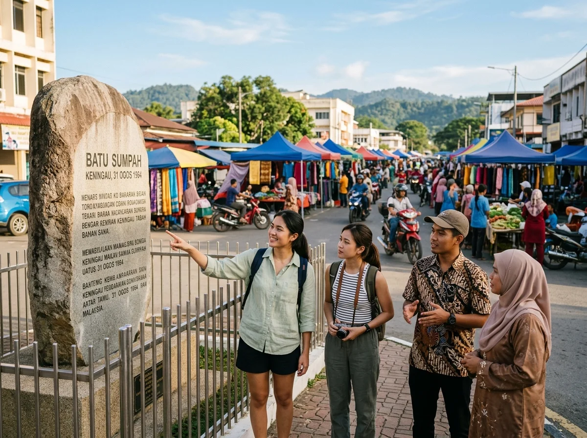 Hari 1 — tiba dan jelajah bandar Keningau