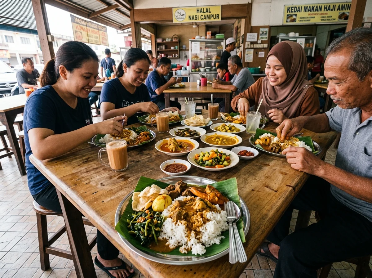 Pilihan makan halal di Keningau