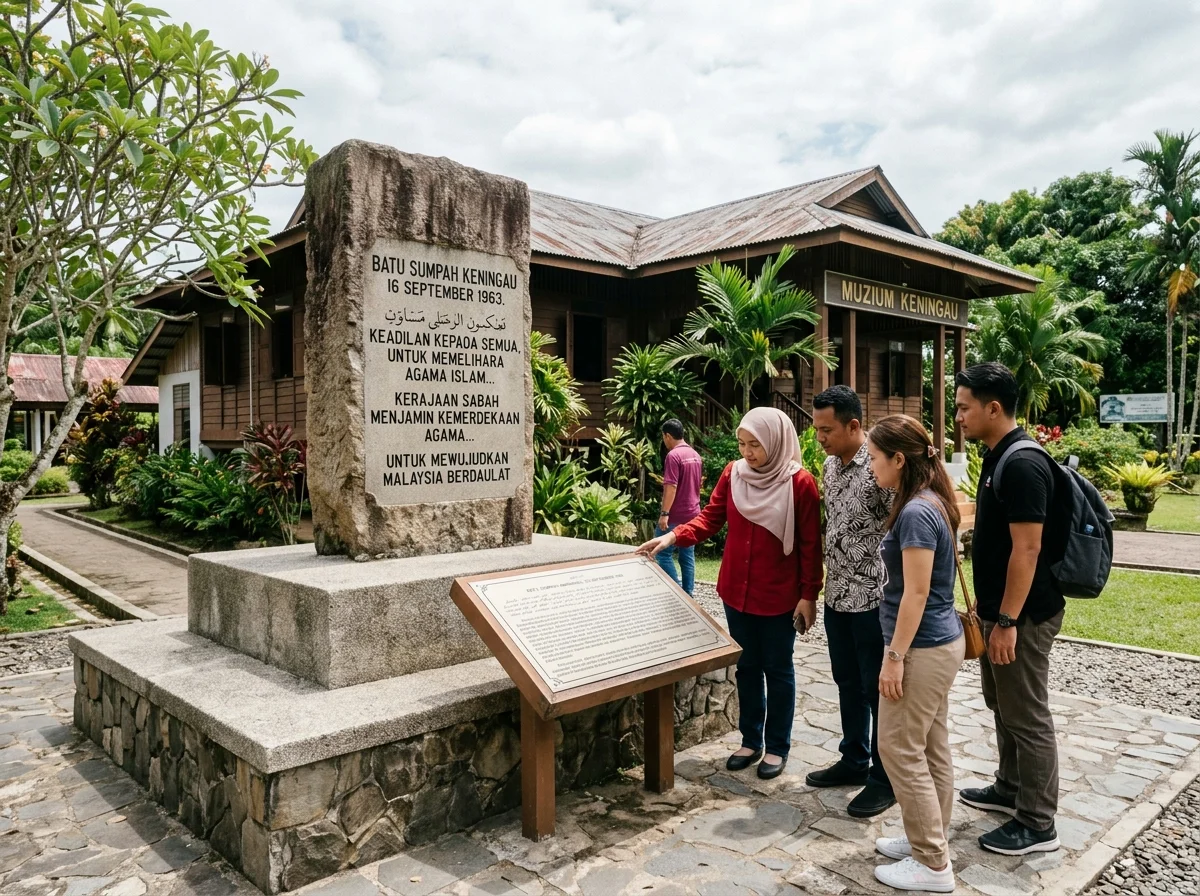 Monumen percuma Batu Sumpah Keningau