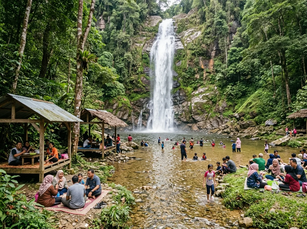 Air Terjun Mahua di Banjaran Crocker