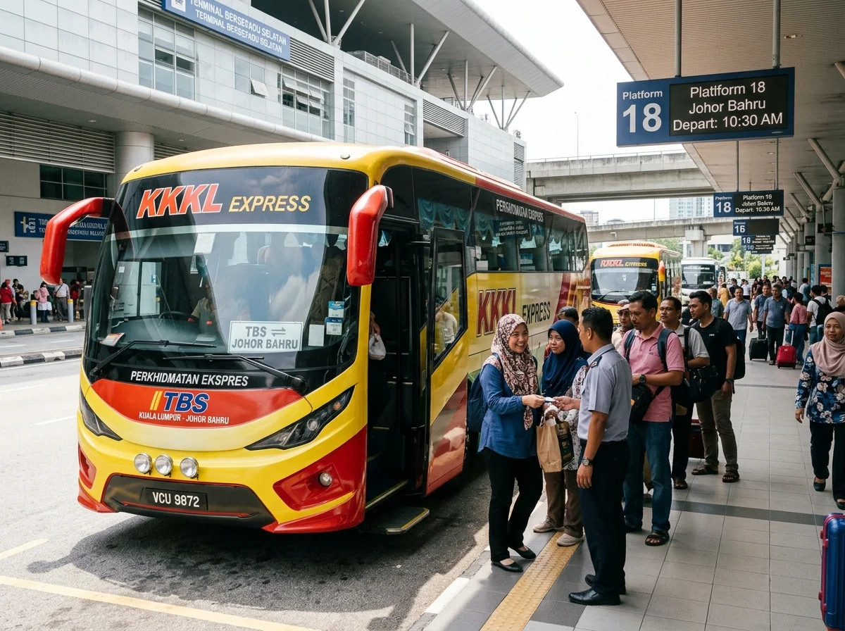 Bas ekspres ke TBS Kuala Lumpur