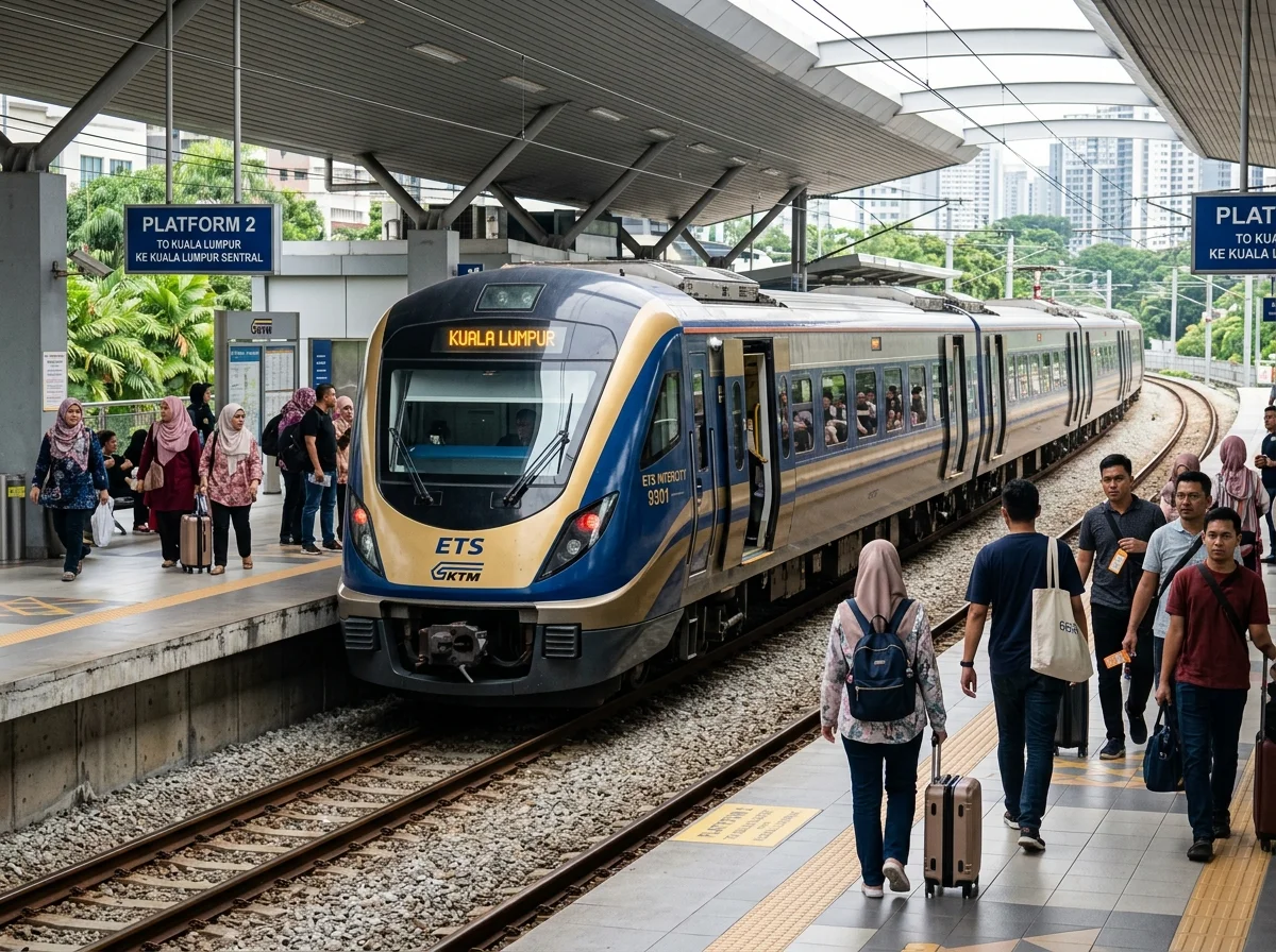 Kereta api ETS ke Kuala Lumpur