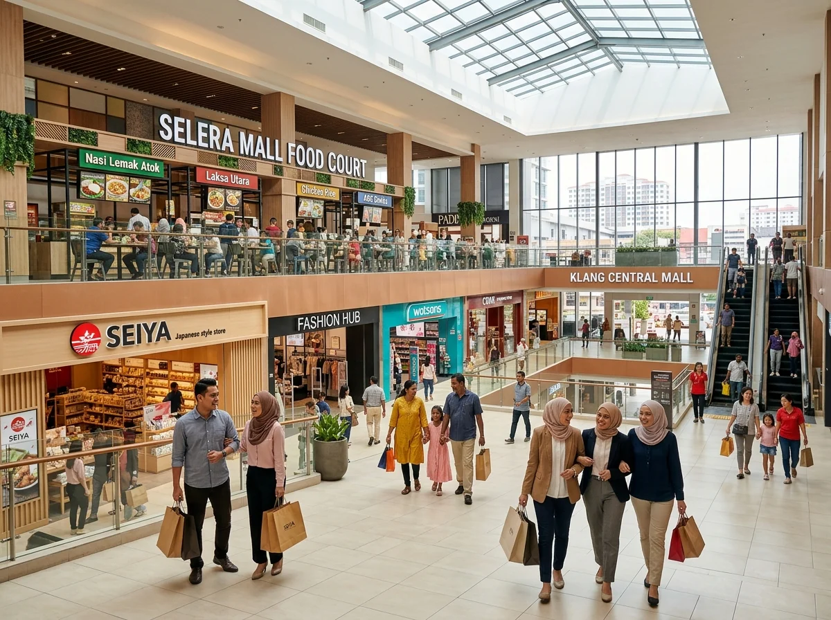 Centro Mall mesra keluarga di pusat bandar Klang
