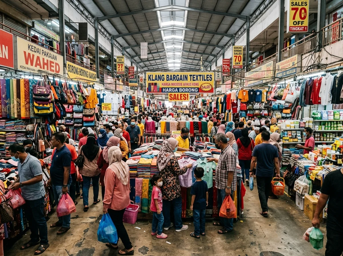 GM Klang Wholesale City untuk beli-belah borong