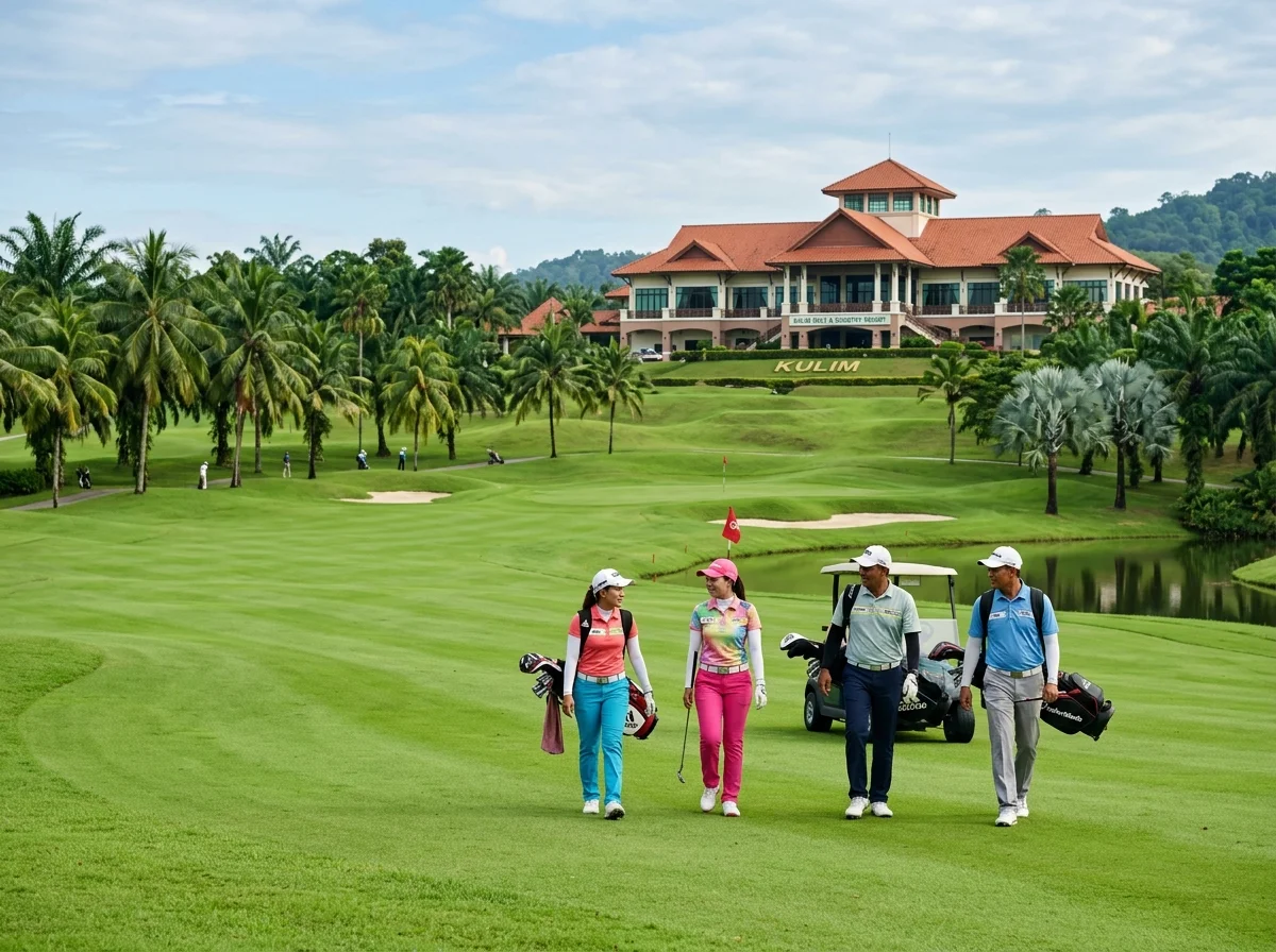 Padang golf 18 lubang Kulim Golf & Country Resort