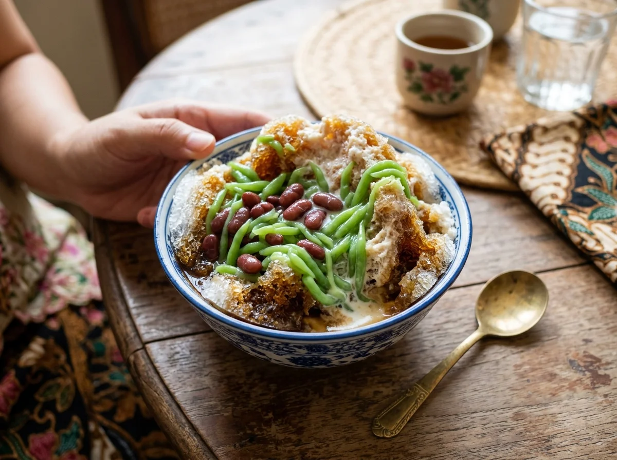 Cendol bergaya baba-nyonya di Kulim