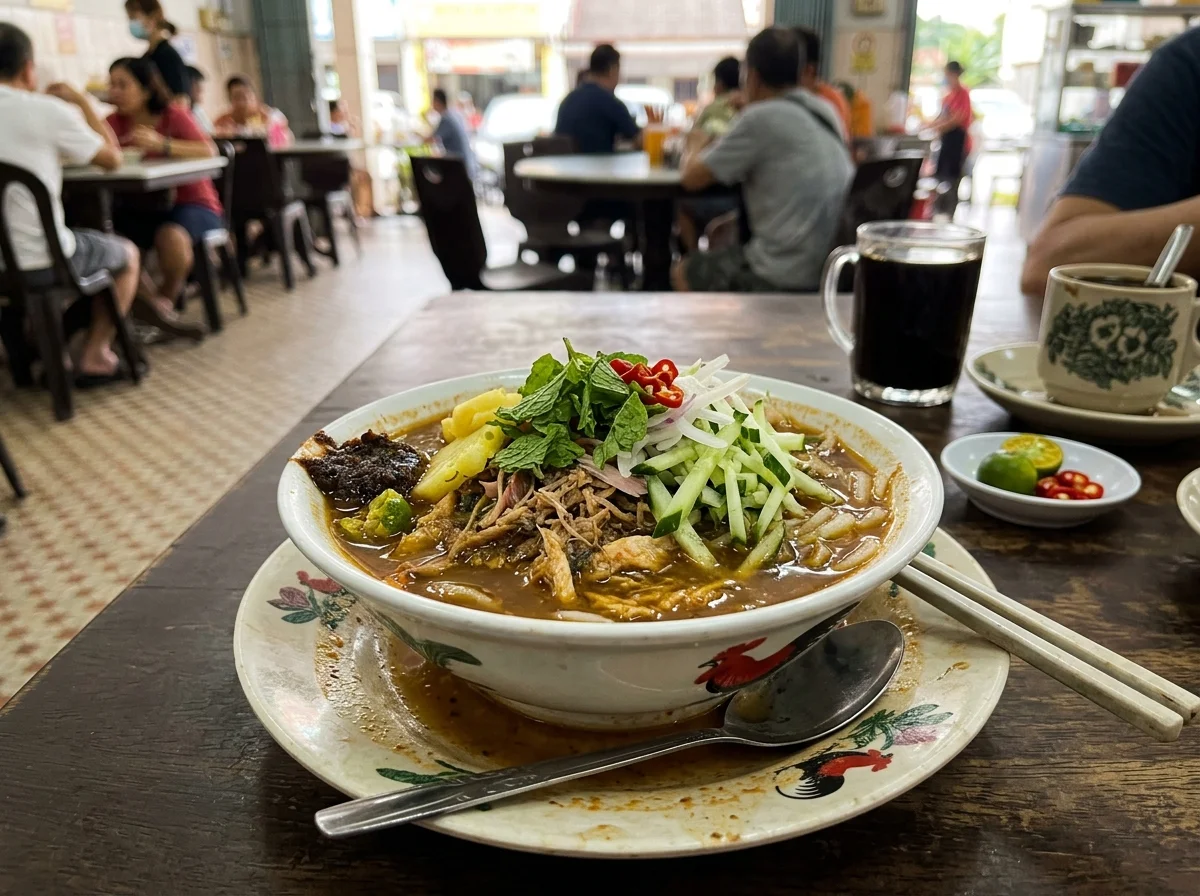 Laksa gaya Pulau Pinang di Kulim