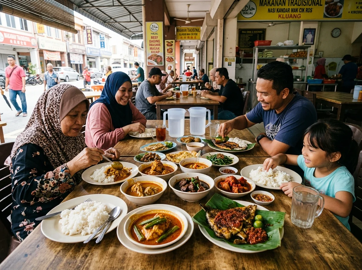 Pilihan makan halal di bandar Kluang