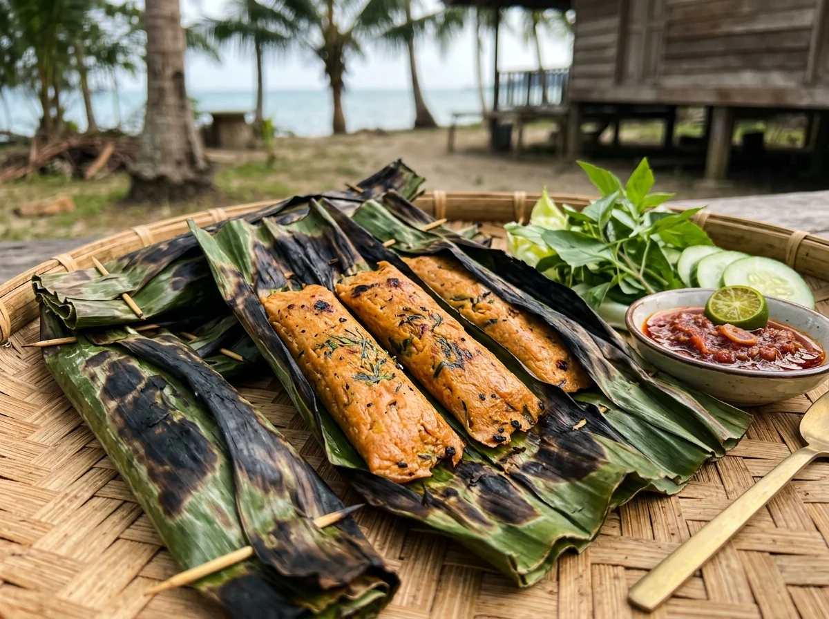 Otak-otak bakar khas Terengganu