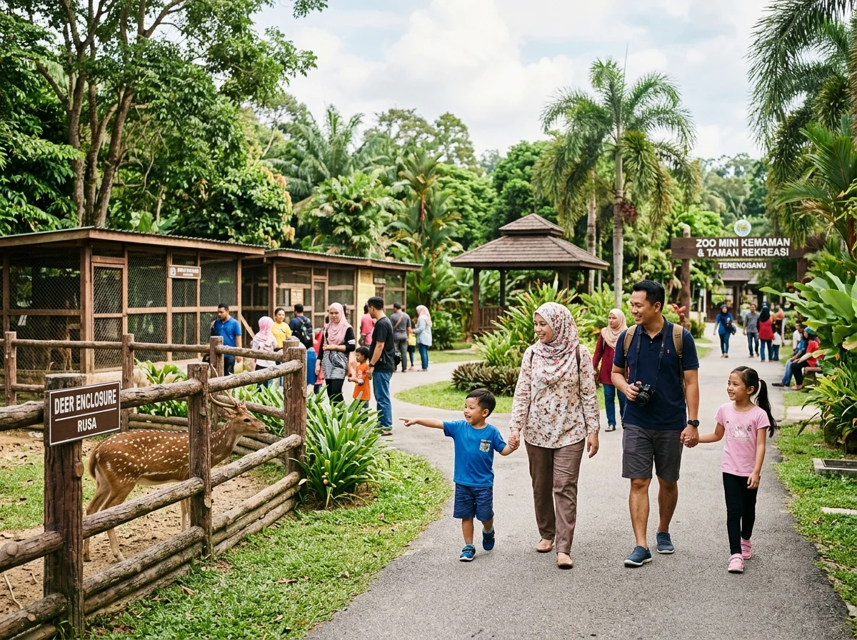 Taman Rekreasi dan Zoo Kemaman untuk keluarga