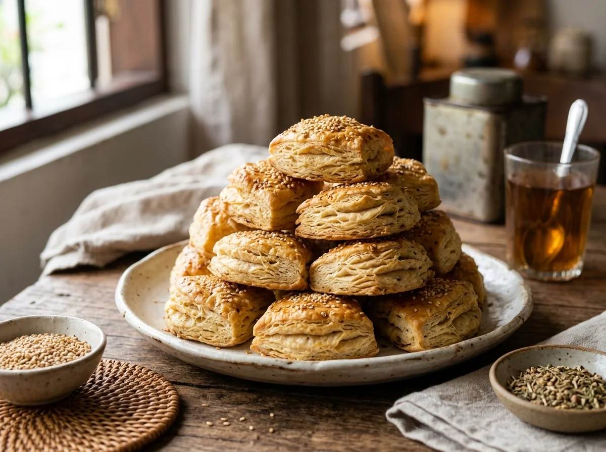 Biskut ayam Kampar kai zai paeng yang rangup