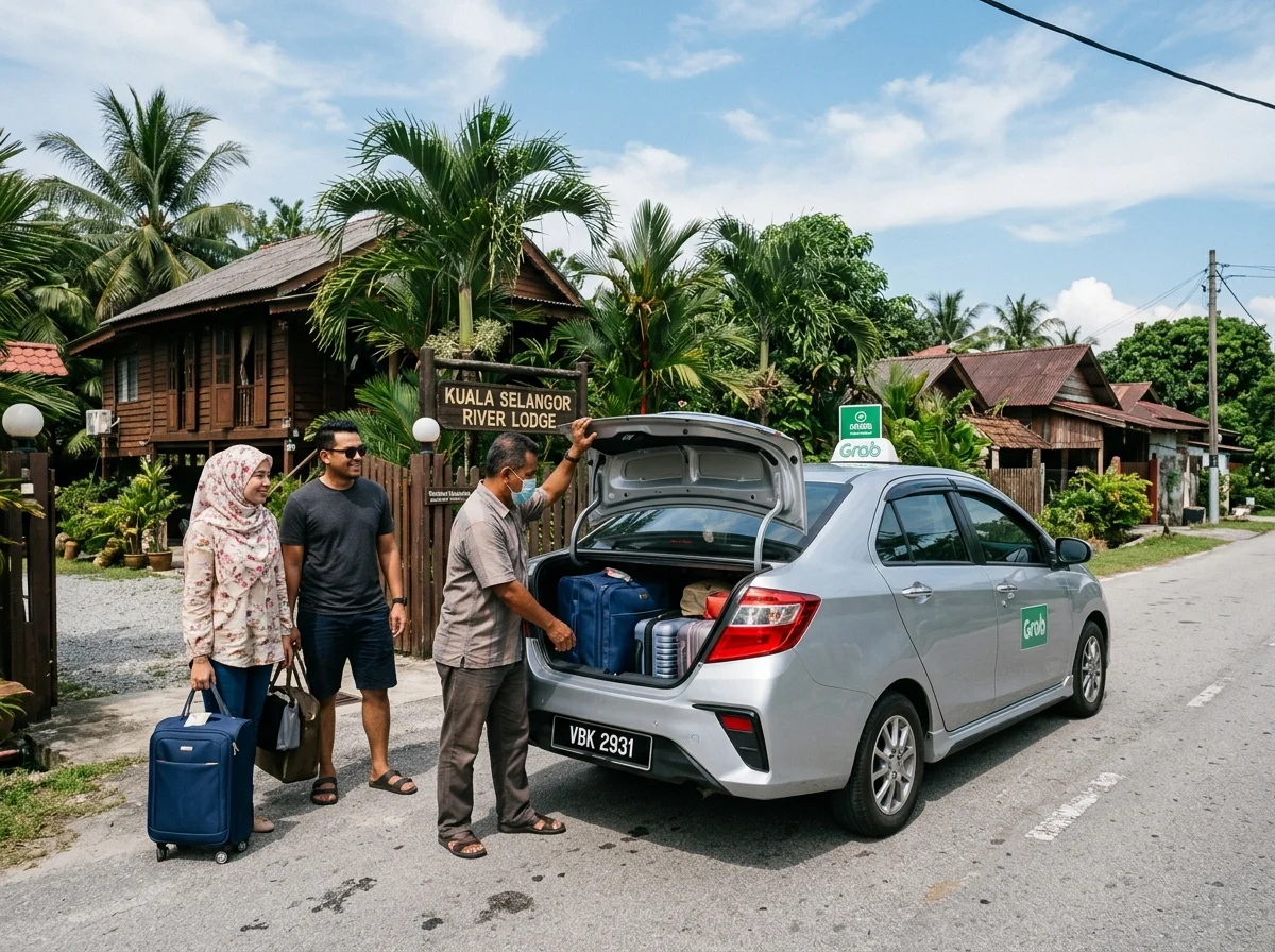 Kereta sewa atau Grab dari KLIA ke Kuala Selangor