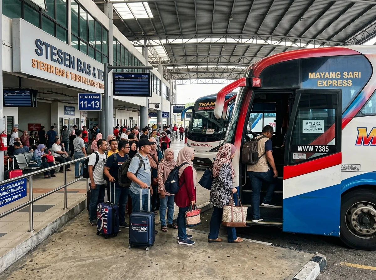Bas ke Melaka Sentral